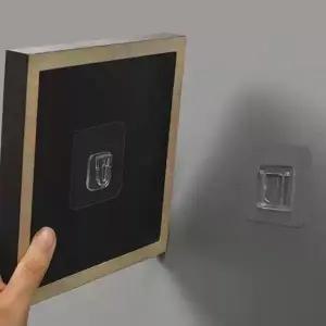 셋탑박스거치대 못없이 벽에붙이는 매직 후크 액자걸기 5세트