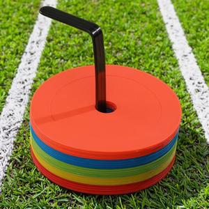훈련 접시콘 축구 평면 납작콘 접시콘5P 세트 라운드마커 순발력 훈련용품 라바콘 1개