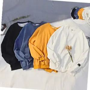 3가지 색상 기모안감 남자 루즈핏 기모 맨투맨 티셔츠