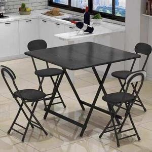 접이식테이블 네모난테이블 정사각형 캠핑장 4인 우드 야외000203745 60x60