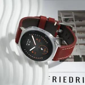 삼성 갤럭시 워치 8 44 40mm/8 클래식 46mm용 무간극 가죽 시계줄 워치 울트라 2025 47mm용 교체 스트랩