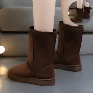 기모부츠 털부츠 털안감 데일리 스웨이드 여성 따뜻 겨울