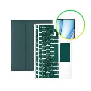 [알티피아]bns 아이패드 에어 3세대 터치패드 키보드 케이스+액정 보 지문방지