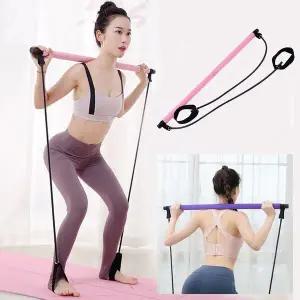 [하프클럽/]다용도 필라테스 바 스틱 요가 철봉