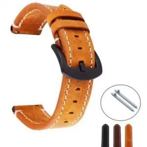가죽 워치 스트랩 시계줄 남성용 호환