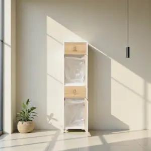 아도라퍼니처 M9027 분리수거함