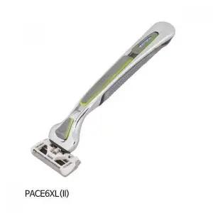 면도날 6중 윤활 스트립 남성용 안전 면도기