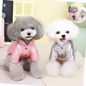 강아지 겨울 따뜻한 포근한 부드러운 털 안감 패딩 옷