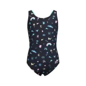 [롯데백화점]레노마 여아 드로잉 프린트 X백 원피스 수영복 GF2F802