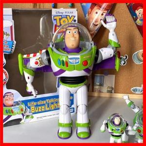 새로운 토이 스토리 버즈 라이트이어 모델 장난감 픽사 전동 워킹 로봇 인형 액션 피규어 장난감 생일 선물