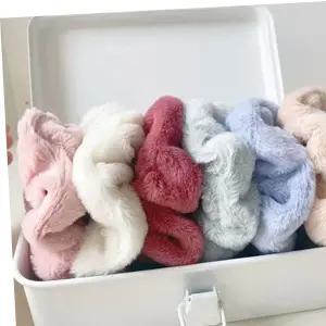 곱창밴드 방한 인조퍼 스타일 겨울헤어악세서리 헤어 헤어악세사리