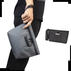 비밀번호 잠금 파우치 수납 가방 냄새차단 방수백