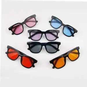 여름선글라스 스타일리쉬 색안경 틴트 렌즈 선글라스 여행 운전