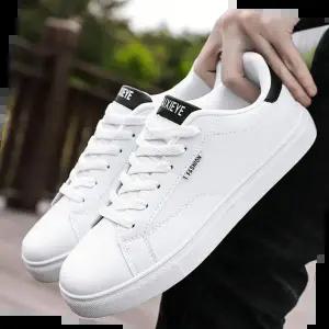 남자운동화 베이직 깔끔 스니커즈 적당한 광택 단화 남자 운동화