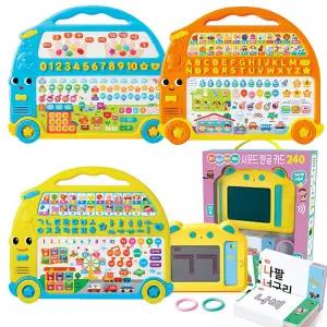 애플비 씽씽한글버스 씽씽숫자버스 영어패드 사운드 한글카드240