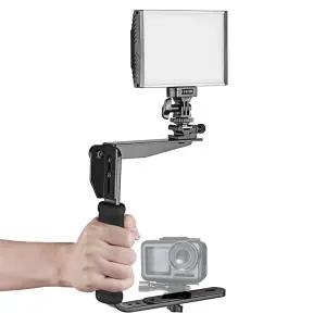 퀵 플립 래쉬 그립 핫슈 마운트 핸들 오즈모 액션캠악세사리 악세사리 오즈 액션 브라켓 핸드 카메라