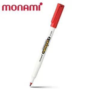 모나미 네임펜 F 중간글씨용 12자루 1다스 레드 칼라 컬러 세트 잉크 유성