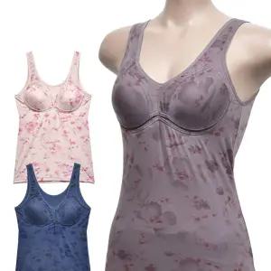 보엠 소프트한 터치감 꽃잎 패턴 몰드 노와이어 브라런닝