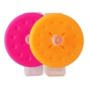 실리콘 골프 볼마커 마크 클립형 인쇄가능 선물용 골프볼마커 골프볼마크