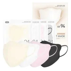 참존 KF94 뉴 톤업핏 블랙라벨 라이트 유아 어린이 키즈 마스크 25매+25매