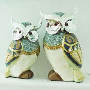 장식소품 에메랄드 부엉이