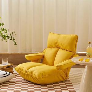 샤크팡 푹 체어 바닥 각도조절 좌식의자 좌식 소파 쿠션 의자 등받이