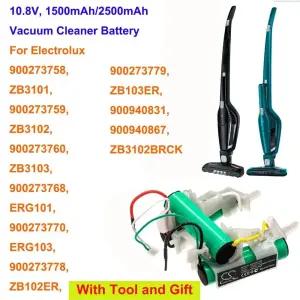 Electrolux ZB3101  ZB3102 ZB3103 ERG101 ERG103 ZB102ER ZB103ER ZB3102BRCK용 OrangeYu 1500mAh/2500mAh