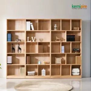 오델로 고무나무원목 책장세트 2400) KFZ-954