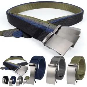 벨트끈 캐주얼 실버 남성 자동벨트 골프 청바지 작업복 혁대