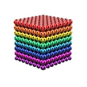 자석 블록 컬링볼 구슬 큐브 동그란 마그네틱 원형 무지개