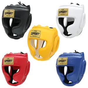 SPART 연습용 헤드기어 소가죽 5컬러_세무 안감