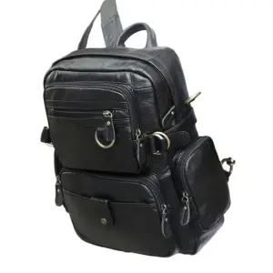 14인치 노트북수납 가죽 백팩 P21562 직장인가방 20대