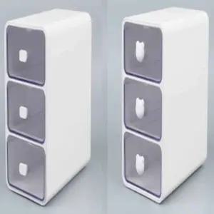 3단 미니미 소품함 볼펜통 펜보관함 펜통 화장품정리함 소품보관함