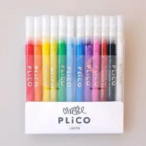 [핫트랙스]플리코 얇은 아크릴펜 마카펜 마카 펜 라인펜 세트