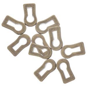 호환 아연 합금 장식 인서트, 캐비닛 문짝 키홀 커버, 액세서리 10