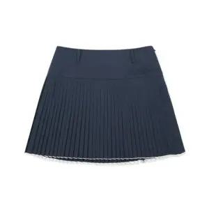 스커트 KQJ M6122PSK11NVY 와이드오비 잔플리츠 스커트 NAVY (WOMAN)