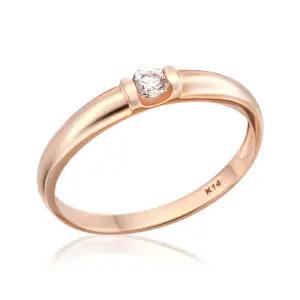 18K 3mm 원큐빅 볼륨 밴드 반지 RCW20206