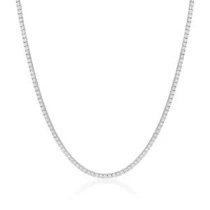 18K 클래식 파베 테니스 2.5mm 목걸이 GTN39051
