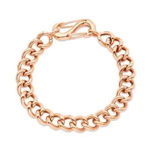 18K 볼드 할로우 체인 팔찌 JNB22353