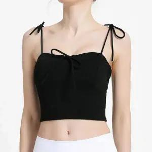 [오너클랜]bns 리본 브라탑 레이어드 이너 웨어 여성 스포츠 여자