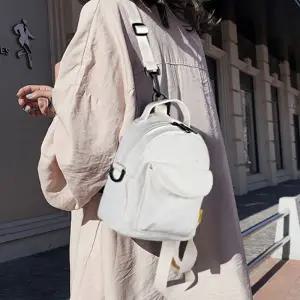 심플 가벼운 투웨이 데일리 빈티지 꾸안꾸 여성 백팩 ftD2+5mHX