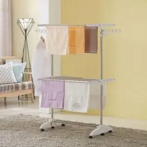 TBZ 오네 접이식 이동 빨래건조대 4단 건조대 다용도빨래건조대 이동식빨래건조대