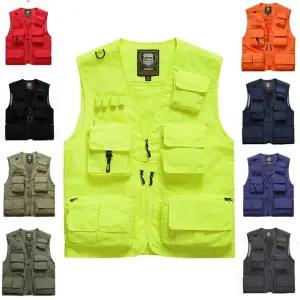 멀티포켓 다용도 조끼 낚시 등산 배달 베스트 작업복 작업 주머니많은