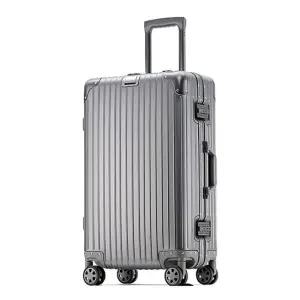 독일기술 올 알루미늄 메탈 캐리어 여행용가방 +케이스커버 실버 캐리어 20인치 기내용 J836-O