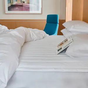 리얼 호텔침구! 체크인 60수 고밀도 워싱 홑겹 이불 커버 세트