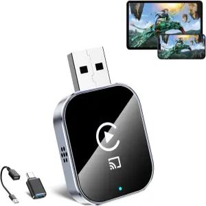 Android Auto용 무선 카플레이 어댑터 - 3 in 1 화면 미러 링크 다중 사용자 끊김 없는 연결로 유선에서