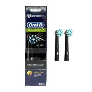 [오랄비] 오랄비 전동칫솔 교체용 칫솔모 크로스액션 블랙 2개입 dn