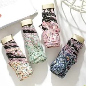 초경량 카페 플로라 UV 미니 우산 6K