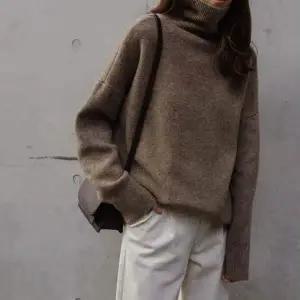 여성 HZ96NM18 6컬러 포근하고 부드러운 목폴라 니트 스웨터