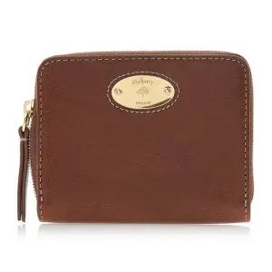 [라벨루쏘]  FW25 공용 플라크 지퍼 카드지갑 RL7083 275 G110